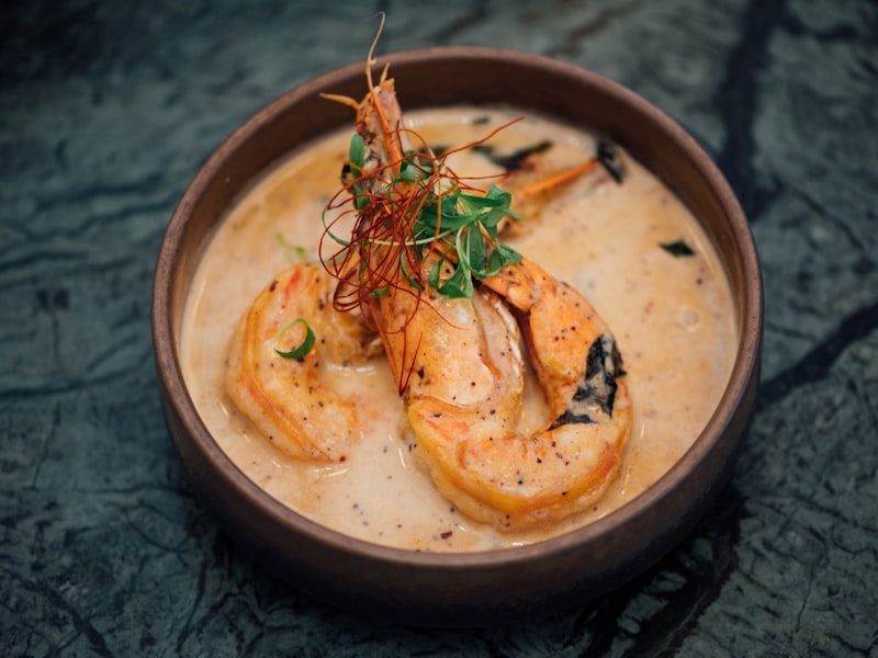 Tom Yum (Coconut Shrimp Soup)